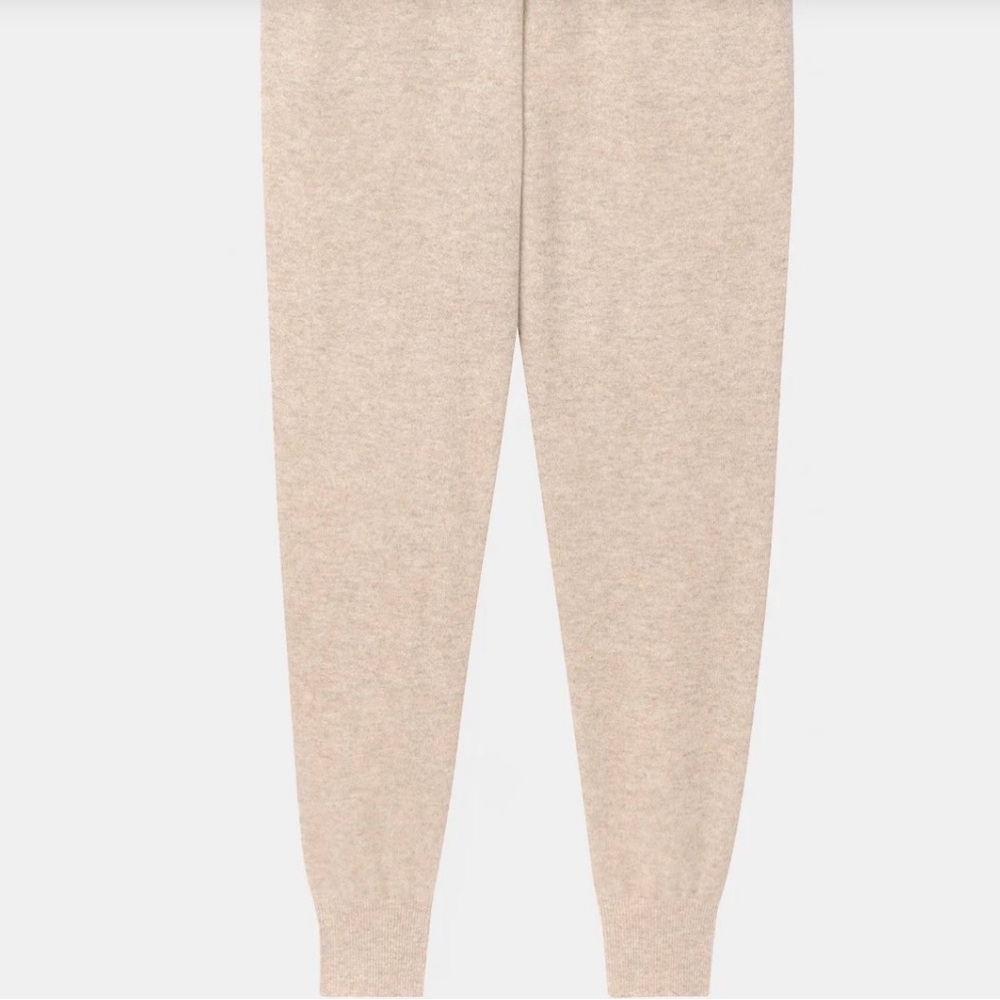 NAADAM Signature Cashmere Jogger in Oat